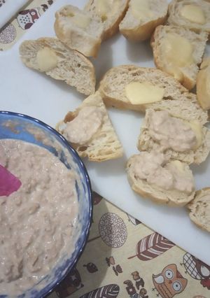 Una foto de Dip de atún y mayonesa