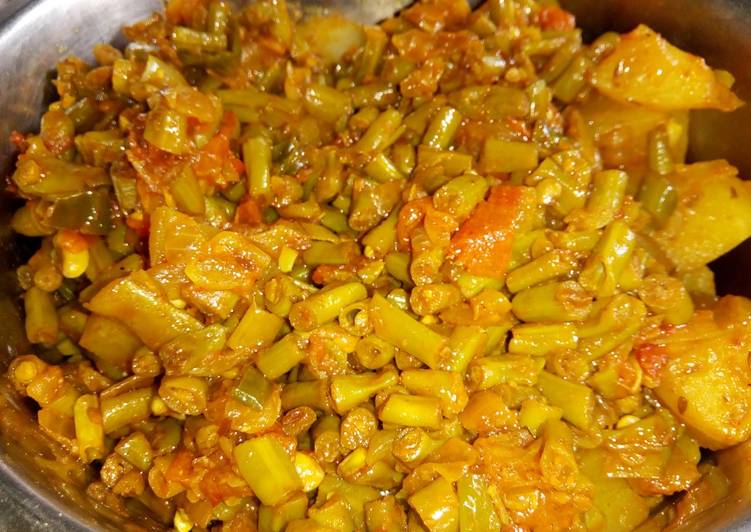 Recipe of Speedy Beans Aloo