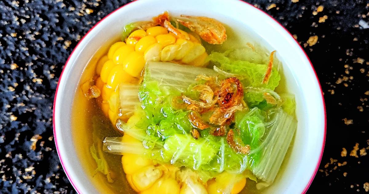 Resep Sayur Bening Sawi Putih Oleh Xavier S Kitchen Cookpad