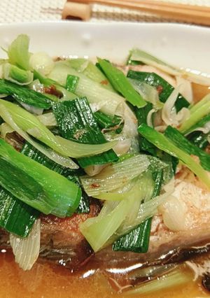 麻油蒜苗鮮魚 的食譜成品照片