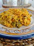 Arroz meloso con secreto de cerdo