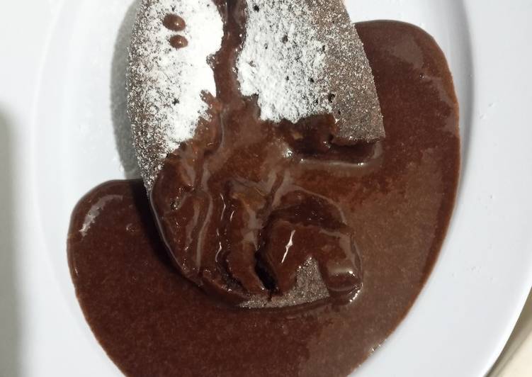 Bagaimana Menyiapkan Choco Lava kukus anti ribet, Enak Banget