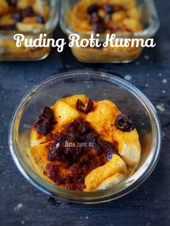 Foto resep Puding Roti Kurma