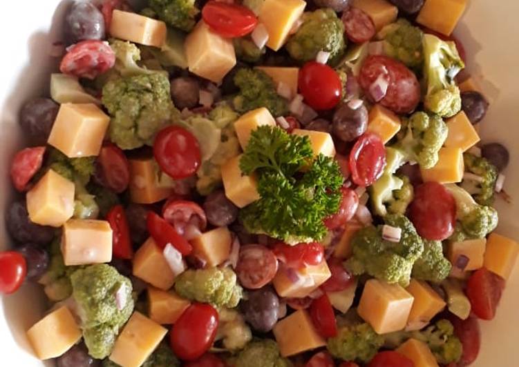 Step-by-Step Guide to Make Perfect Broccoli and Cheese salad