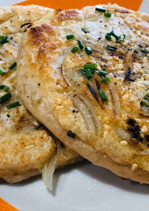 A picture of Soft Focaccine with Sourdough Discard.