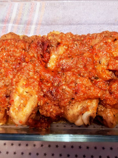 Una foto de Pollo a la catalana
