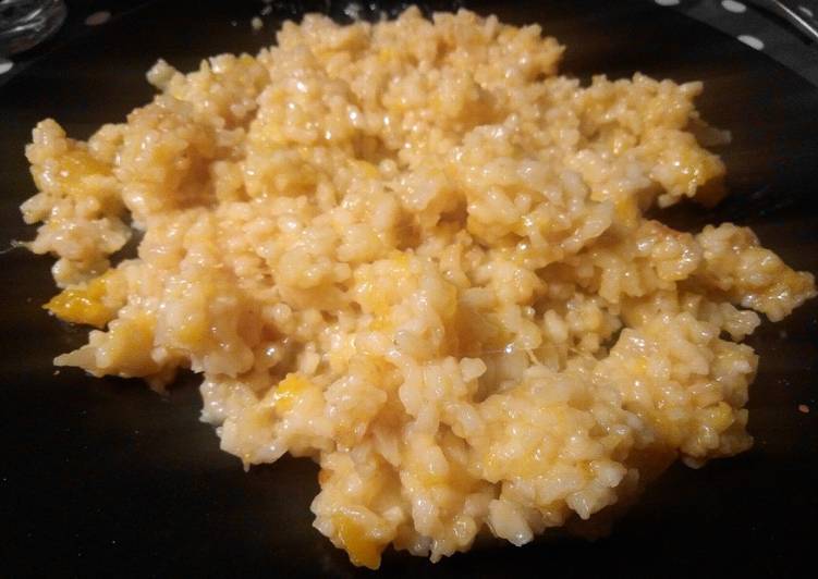 Recipe of Super Quick Homemade Risotto de calabaza y parmesano