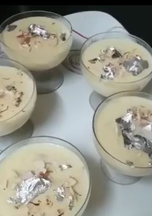 A picture of Rice flour firni.