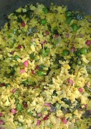 A picture of Poha.