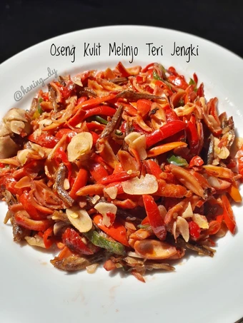 Cara Gampang Membuat Resep Oseng Kulit Melinjo Teri Jengki yang Bikin Ngiler Anti Ribet, Uenak Banget