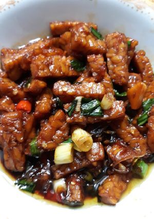 Foto resep Tempe kecap pedas