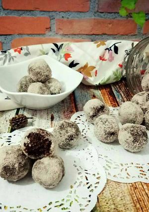 Foto resep Chocolate coconut ladoo