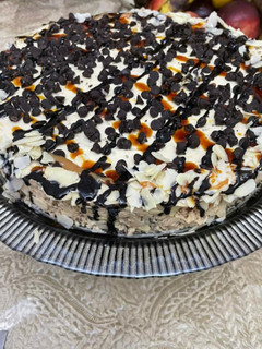 صورة لوصفة مثلجات او كلاص glace بالكراميل 😋