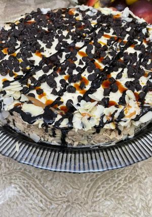 صورة لوصفة مثلجات او كلاص glace بالكراميل 😋