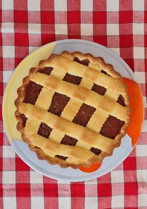 Una foto de Pastafrola con harina leudante