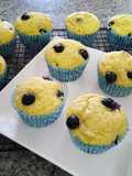 Low carb Coconut Flour Blueberry Muffins ❌sugar | บลูเบอร์รีมัฟฟิน แป้งมะพร้าว ❌แป้ง ❌เนย ❌น้ำตาล