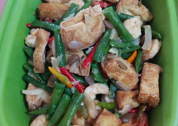 Tauco Udang Tahu Kacang Panjang