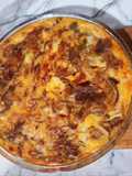 Moussaka gratin d'aubergines