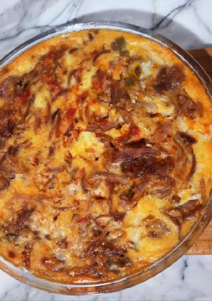 Une photo de Moussaka gratin d'aubergines