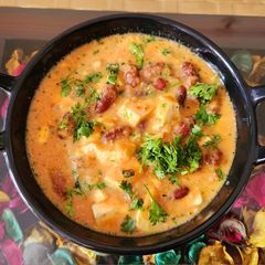 Paneer rajma curry A picture of Paneer rajma curry.