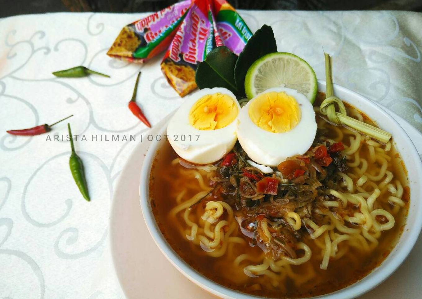 Mie Kuah Sambal Matah