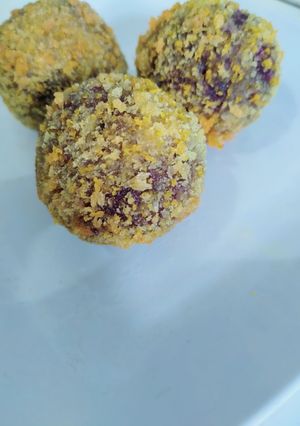 Foto resep Bola ubi crispy
