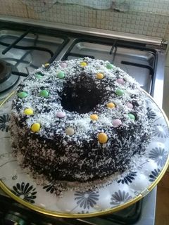 صورة لوصفة كيكة شوكلاتة