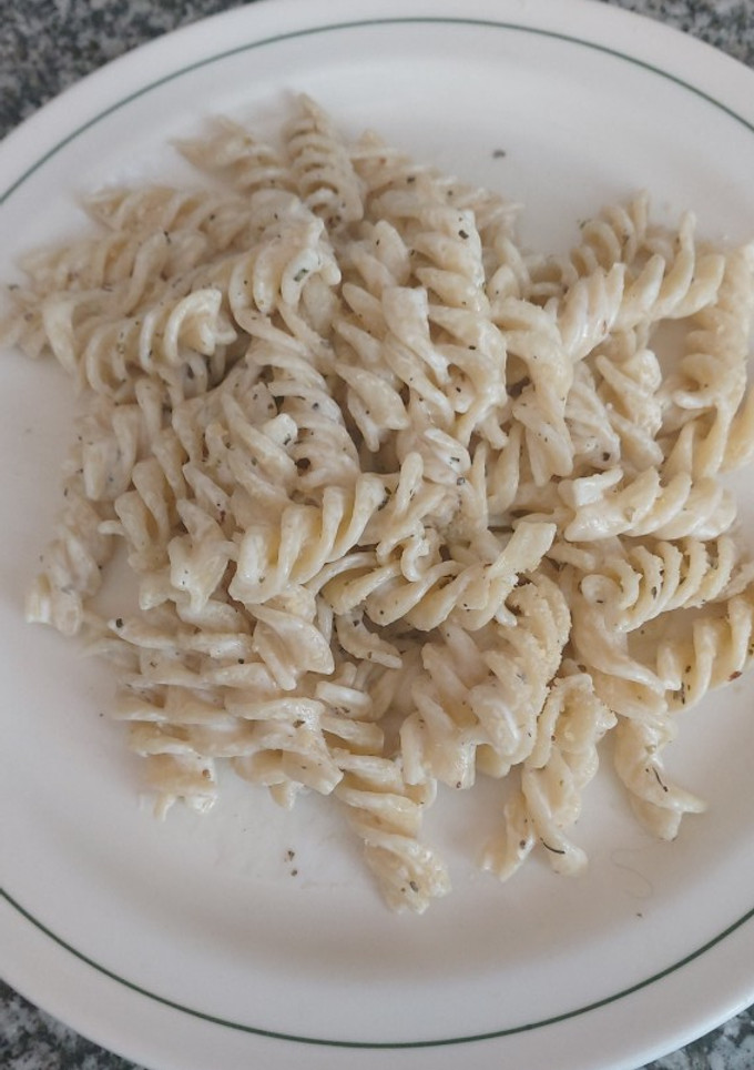 Una foto de Fusilli a las hierbas