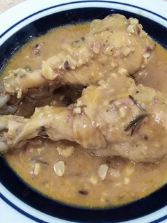 Una foto de Pollo al maní
