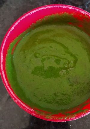 पुदीना धनिया चटनी (Pudina dhaniya chutney recipe in hindi) रेसिपी मुख्य फोटो