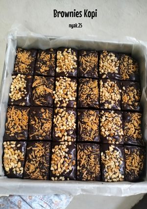 Foto resep Brownies Kopi Legit