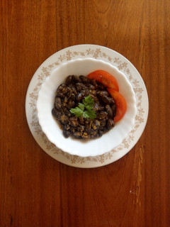 A picture of Njahi (Turtle beans).