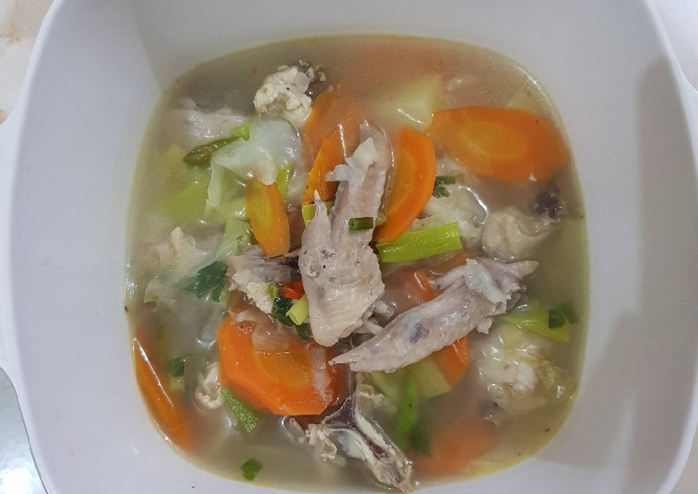 Sop Ayam Pedas aka Sop Ayam Janda