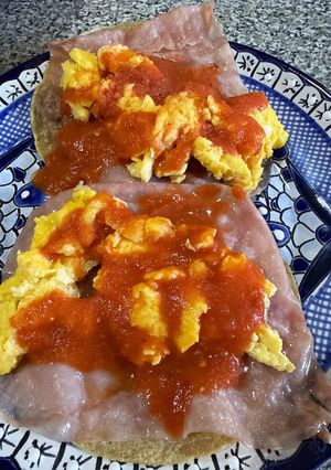 Una foto de Huevos Tabasco