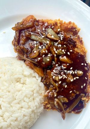 Foto resep Chicken katsu saus teriyaki
