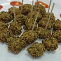 A picture of Green Chana Kabab.