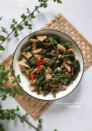 Foto resep Tumis Bakso Kacang Panjang