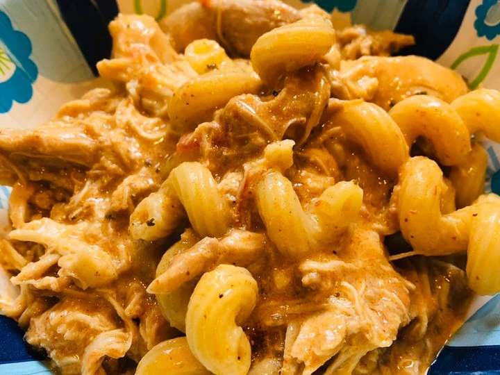 Recipe CrockPot Easy Creamy Chicken Enchilada Pasta 🍝 the Awesome  Can spoil the tongue
