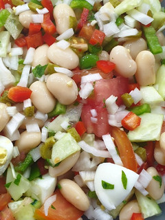 Una foto de Ensalada fría de judías