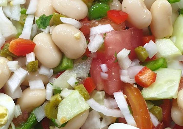 Ensalada fría de judías