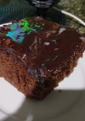 صورة لوصفة كيك السينابون بالكاكاو 🥰