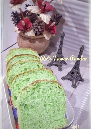 Foto resep Roti Tawar Pandan