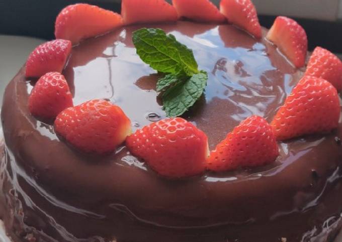 Recipe of Perfect Keto Strawberries and Chocolate Cake - Easy Dinner Recipes for Family