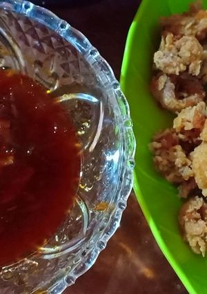 Foto resep Cumi goreng tepung dan saus pedas manis