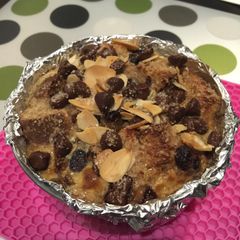 A picture of Airfryer Bread Pudding.