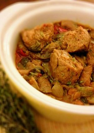 Una foto de Estofado vegetariano (Slow cooker)