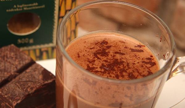 Forró csokoládé recept recept fotó