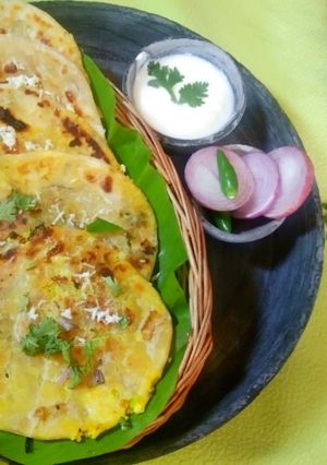 পনির পরোটা(paneer paratha recipe in Bengali) রেসিপির প্রধান ছবি