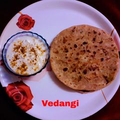 Aloo Paratha A picture of Aloo Paratha.