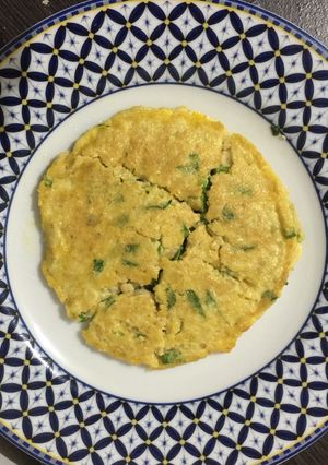 Foto resep MPASI 1 tahun omlet oat